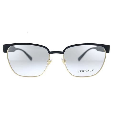 eyeglasses versace ve 1264 1436 matte black/gold|Versace VE1264 Eyeglasses .